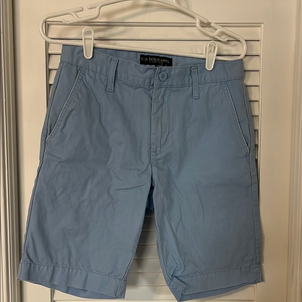 U.S. Polo Assn. Light Blue Shorts